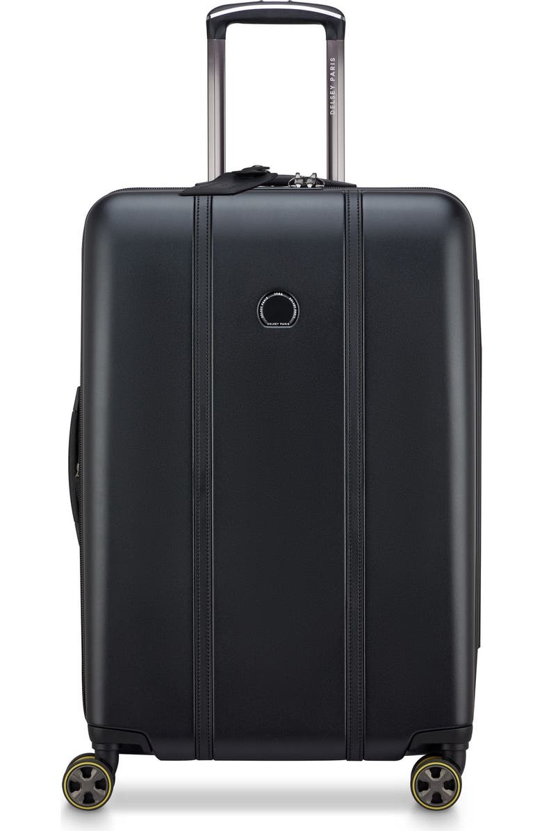 Delsey Paris Cadence 24" Expandable Spinner, Alternate, color, Deep Black
