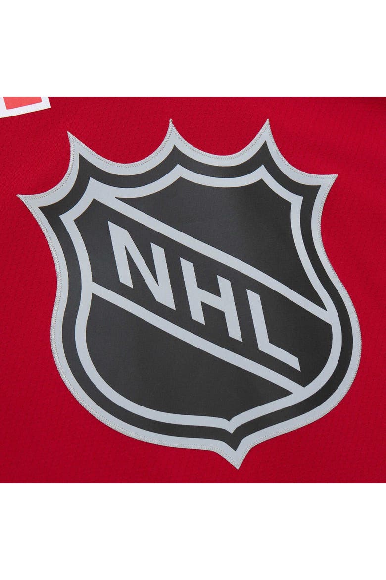 Men's Mitchell & Ness Mike Modano Scarlet  1999 NHL All-Star Game Blue Line Player Jersey, Alternate, color, Scarlet