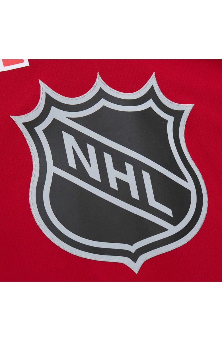 Mitchell & Ness Men's Mitchell & Ness Mike Modano Scarlet 1999 NHL All-Star Game Blue Line Player Jersey, Alternate, color,