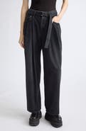 Sacai Belted Tailored Jeans