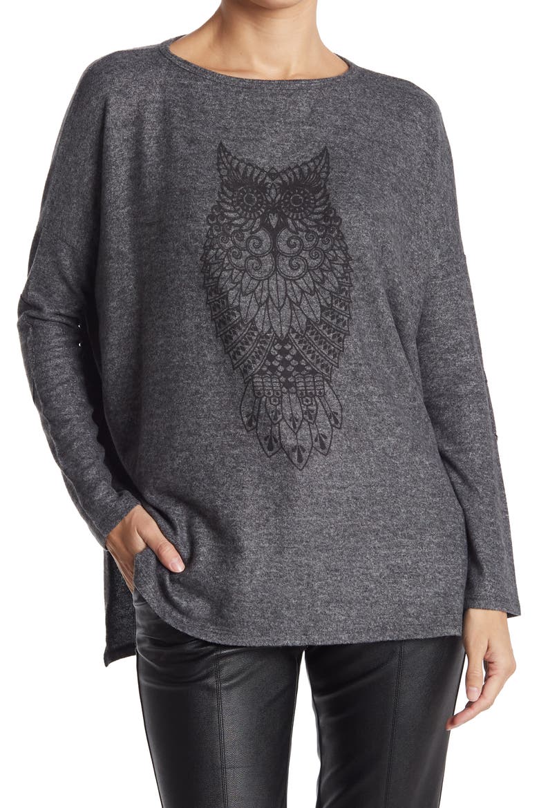 Colorblock Top, Main, color, ULTIMATE GRAY