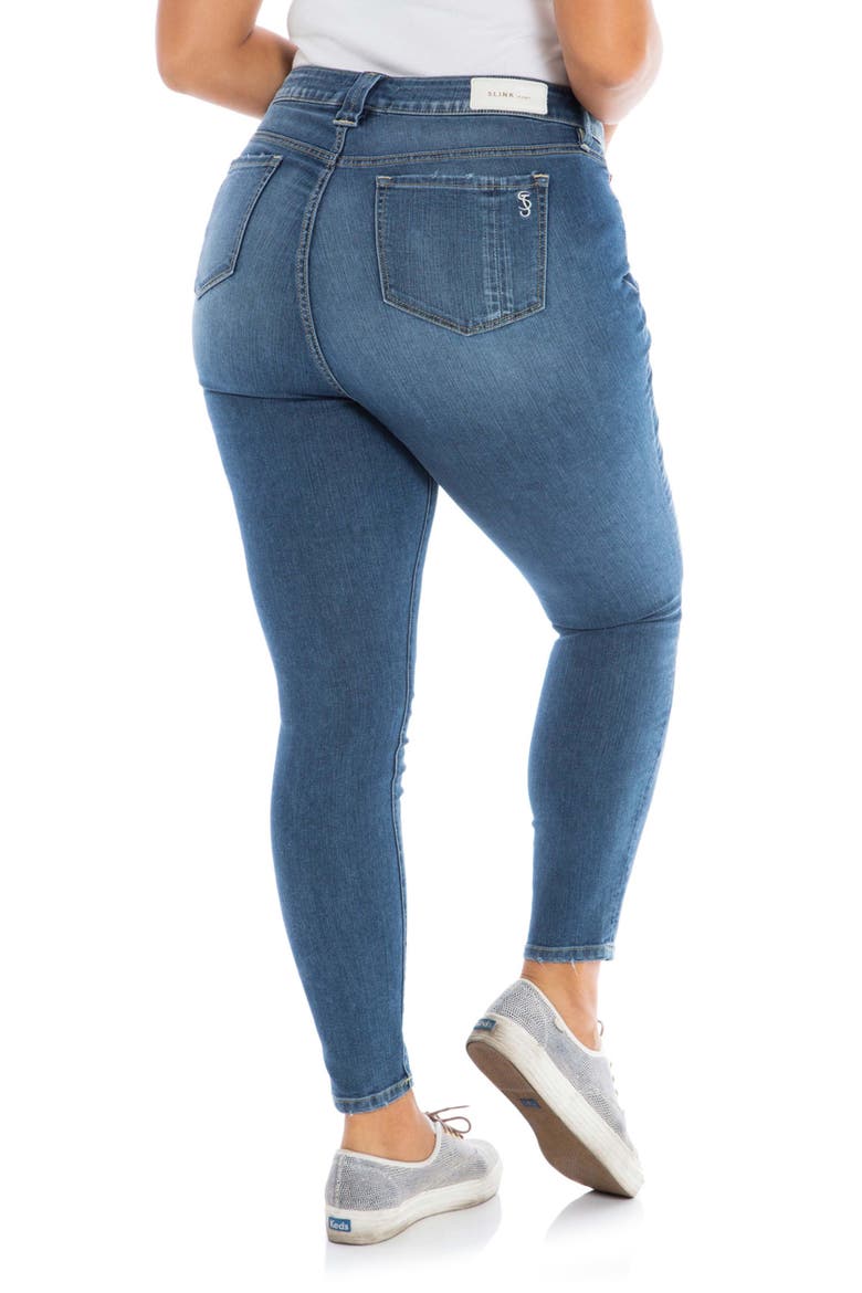 Slim Leg Jeans, Alternate, color, PENELOPE