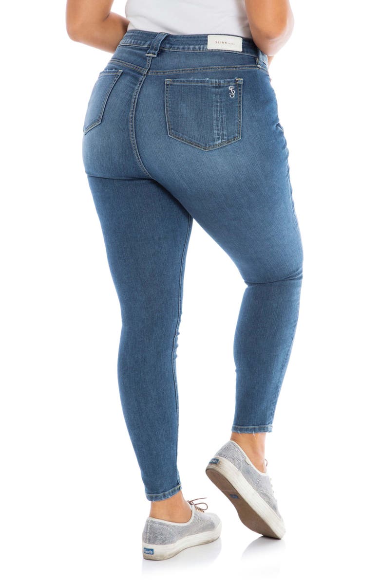 SLINK Jeans Slim Leg Jeans, Alternate, color, Penelope