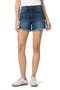 Frayed Relaxed Denim Shorts