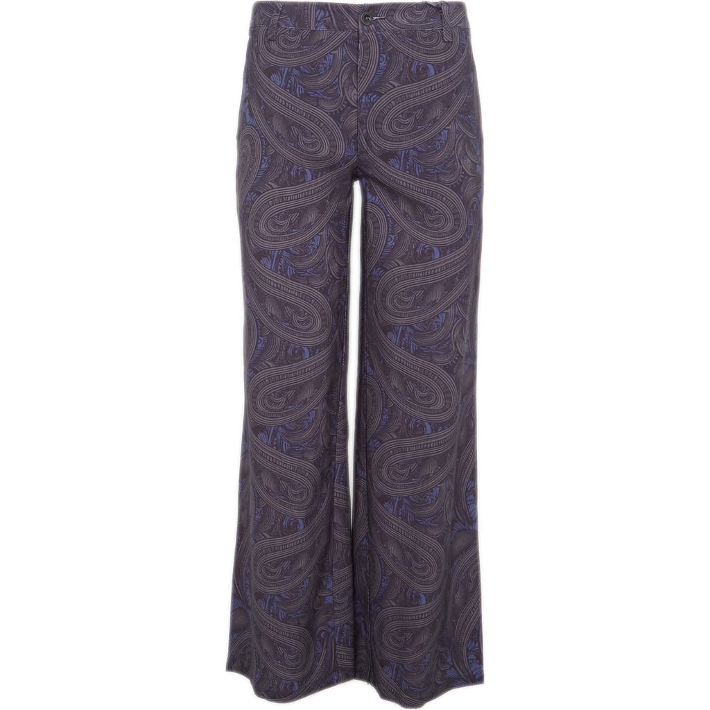 Lords Of Harlech Phoebe Tailored Pant In Blue