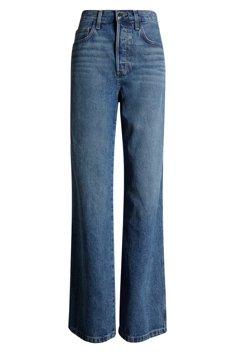 The Masha High Waist Wide Leg Jeans, Alternate, color, LONG BEACH