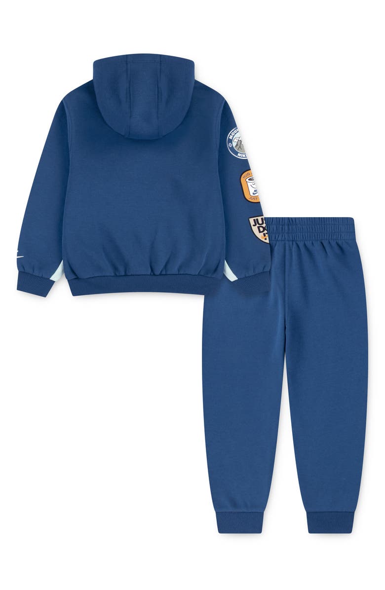 Nike Kids' Fleece Hoodie & Joggers Set, Alternate, color, Blue Force