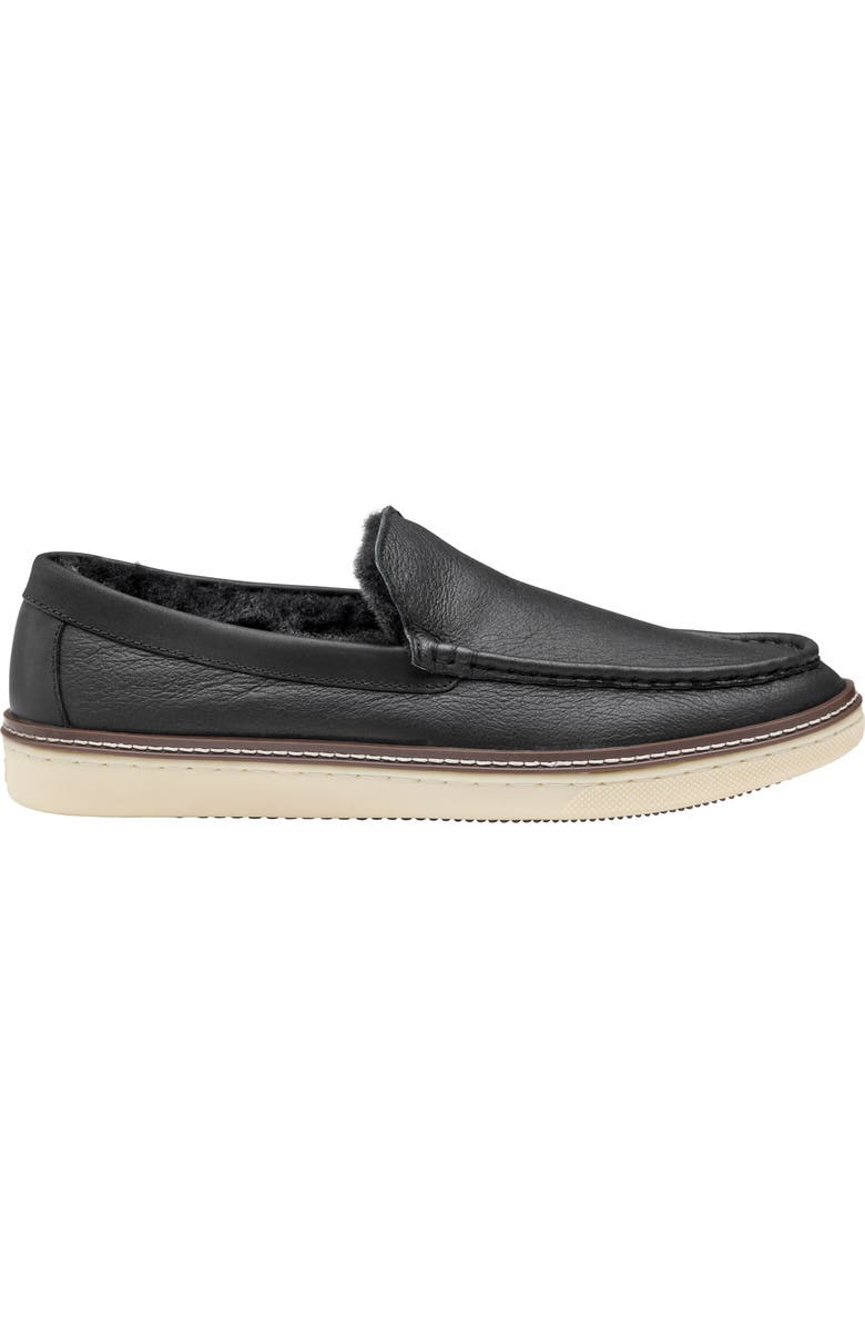 Johnston & Murphy McGuffey Genuine Shearling Lined Slip-On, Alternate, color,