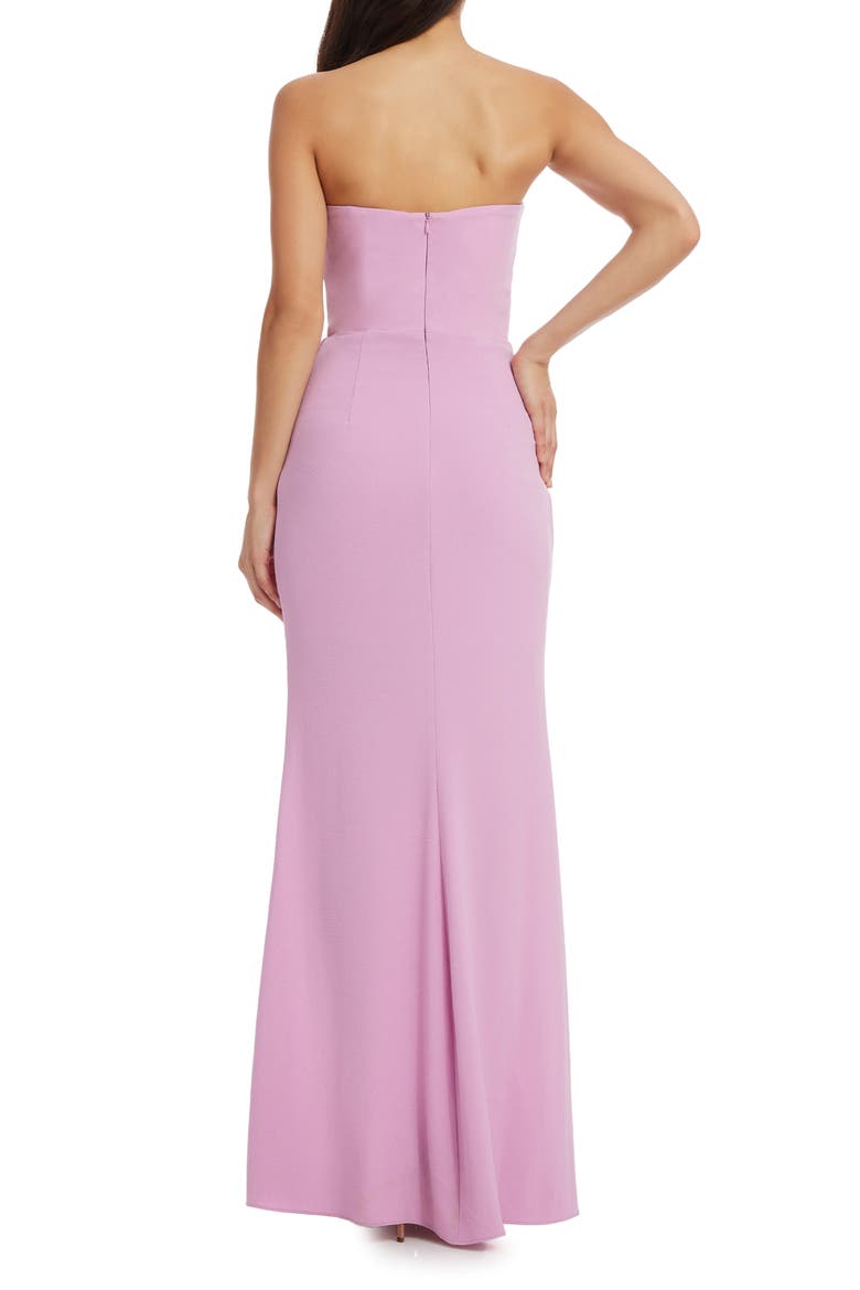 Kai Strapless Gown, Alternate, color, LAVENDER