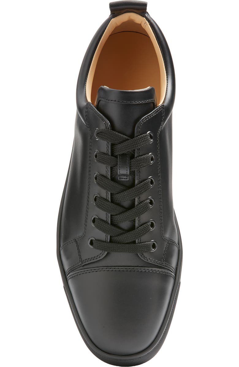 Christian Louboutin Louis Junior Sneaker, Alternate, color, Cm53-Black/ Black