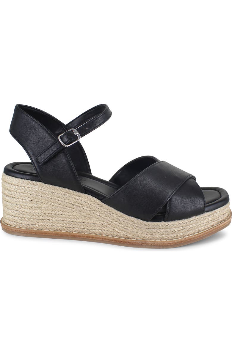 Splendid Danny Ankle Strap Espadrille Platform Wedge Sandal, Alternate, color,