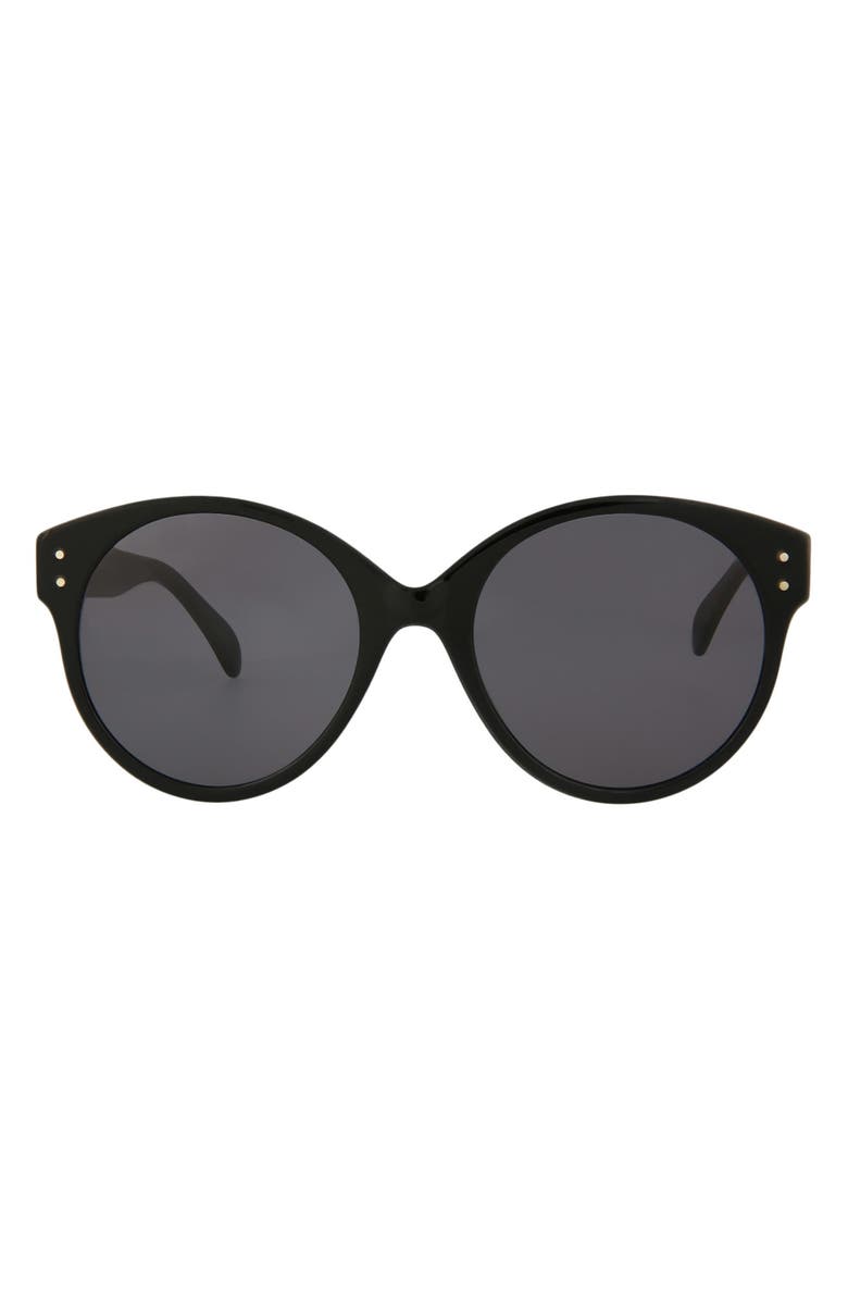 Alaïa 54mm Round Sunglasses, Main, color,