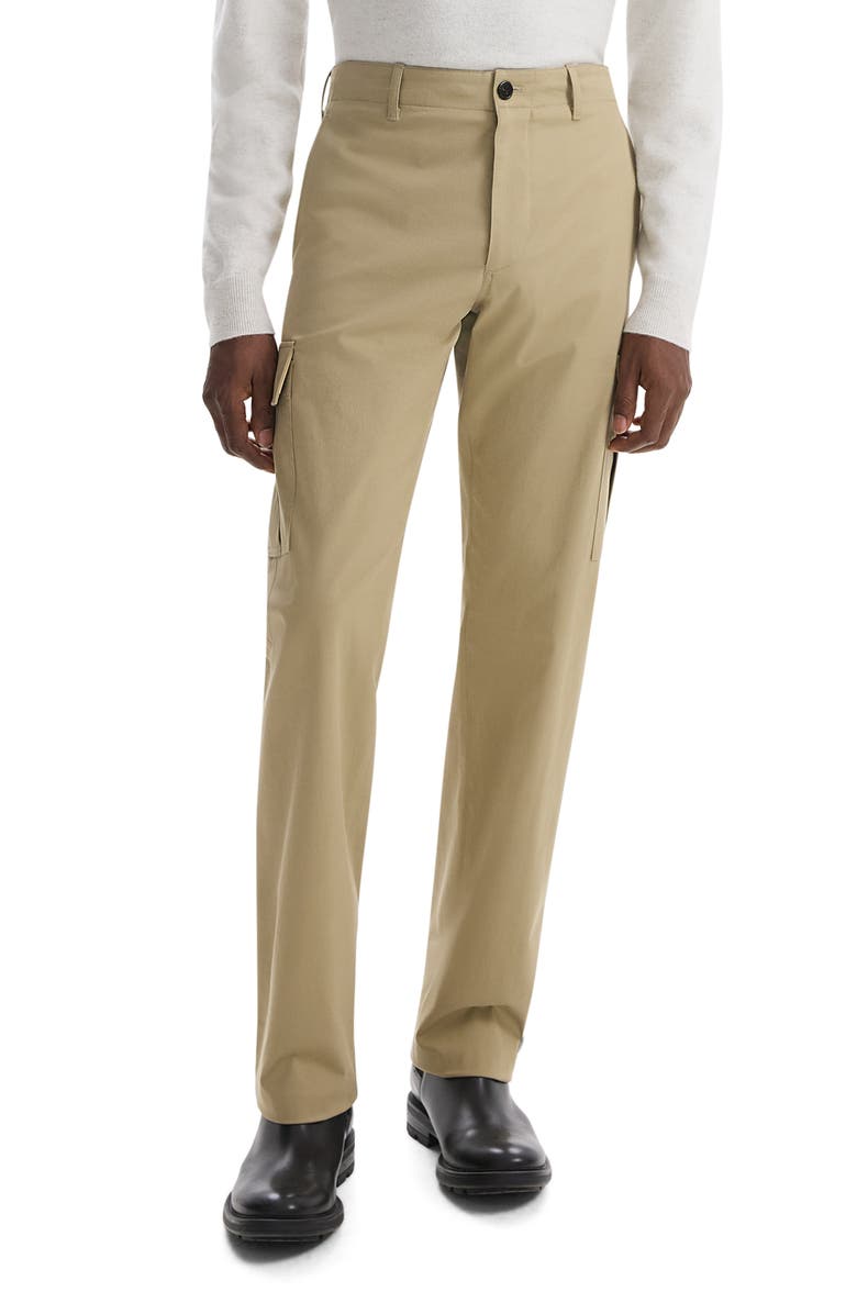 Theory Marvel Straight Leg Pants, Main, color, Khaki