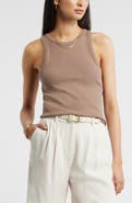 Nordstrom Everyday Cotton Rib Tank
