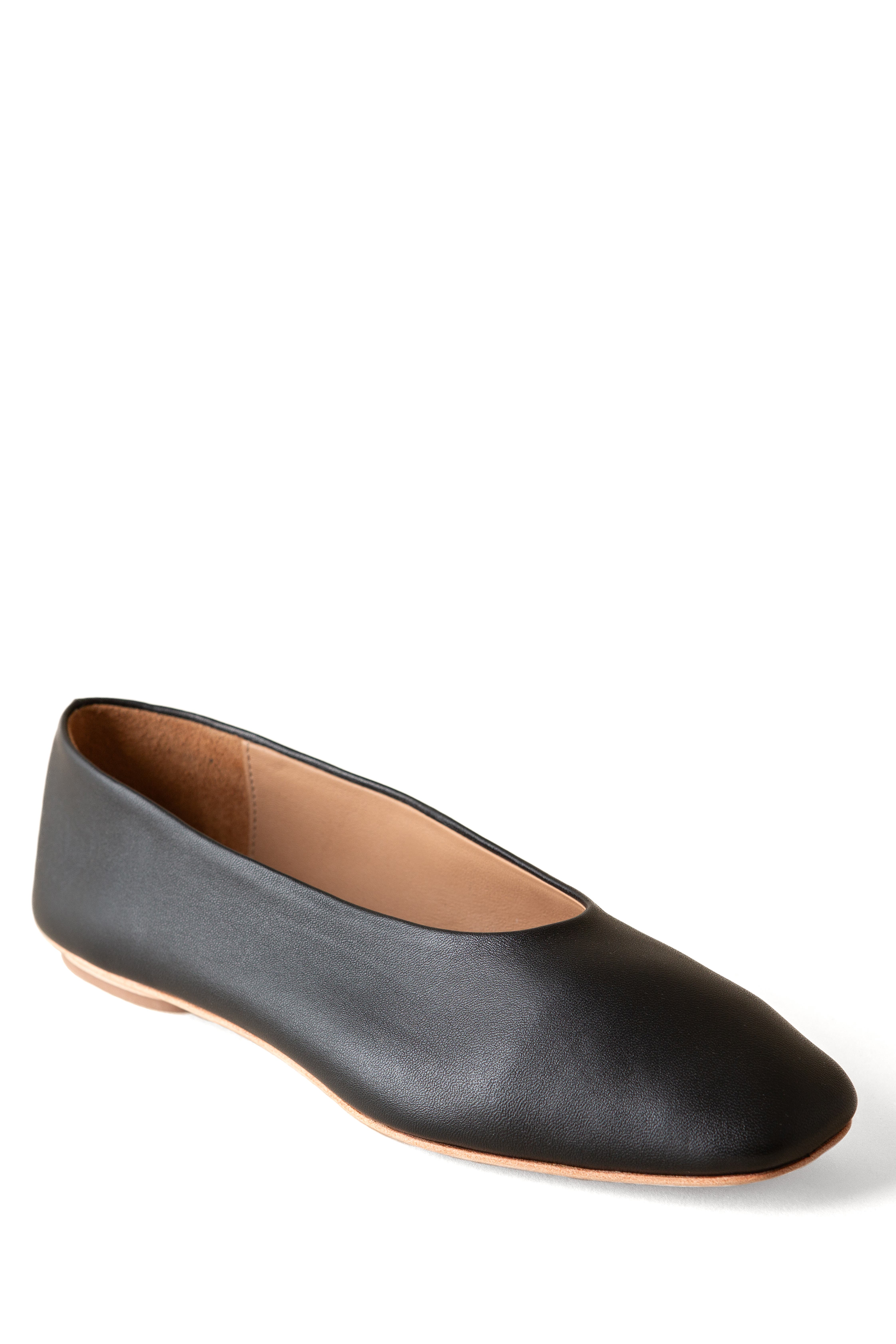 Huma Blanco Margaux Ballet Flat, Main, color, Coal
