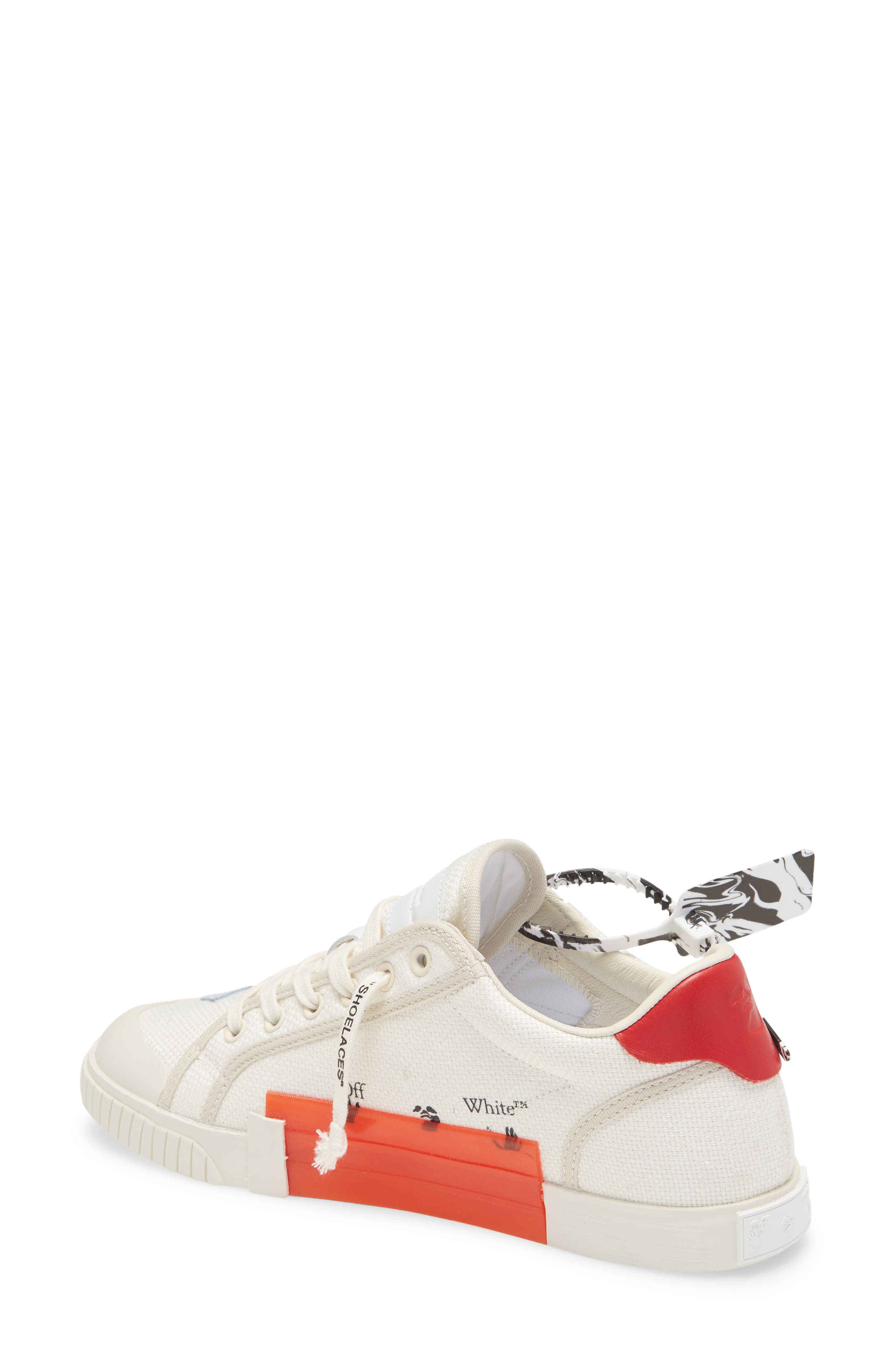 Off-White Vulcanized Low Top Sneaker, Alternate, color, 