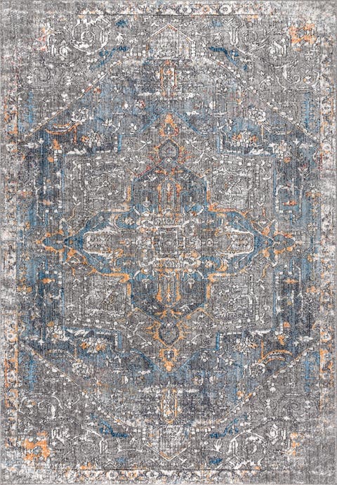 Izmir Vintage Medallion Area Rug