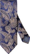 Eton Paisley Jacquard Silk Tie