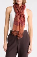 La Fiorentina Paisley Print Scarf