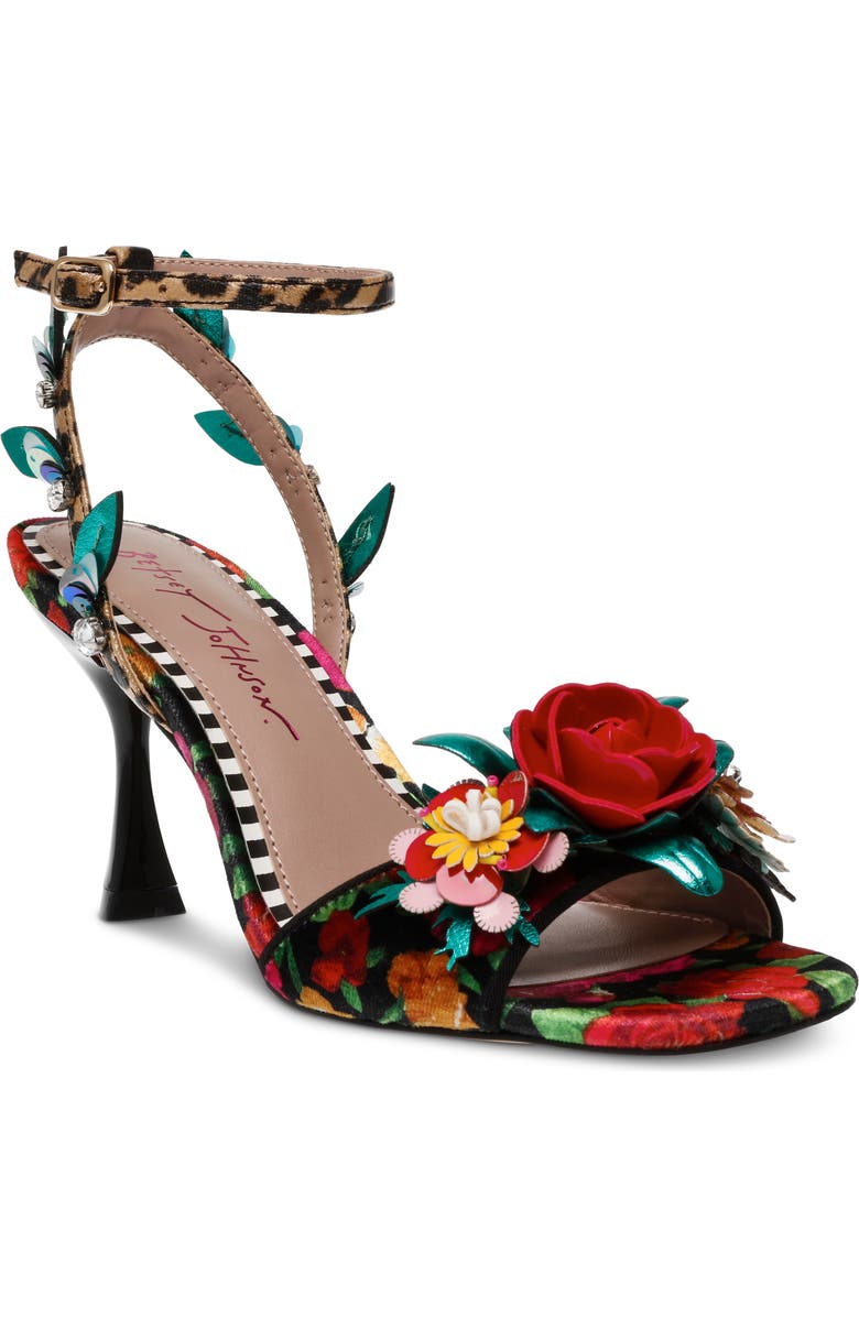 Betsey Johnson Leyton Ankle Strap Sandal, Main, color,