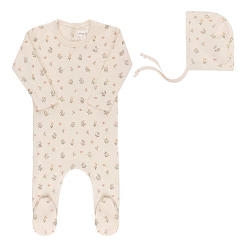Ely's & Co. Garden Floral Print Collection In Neutral