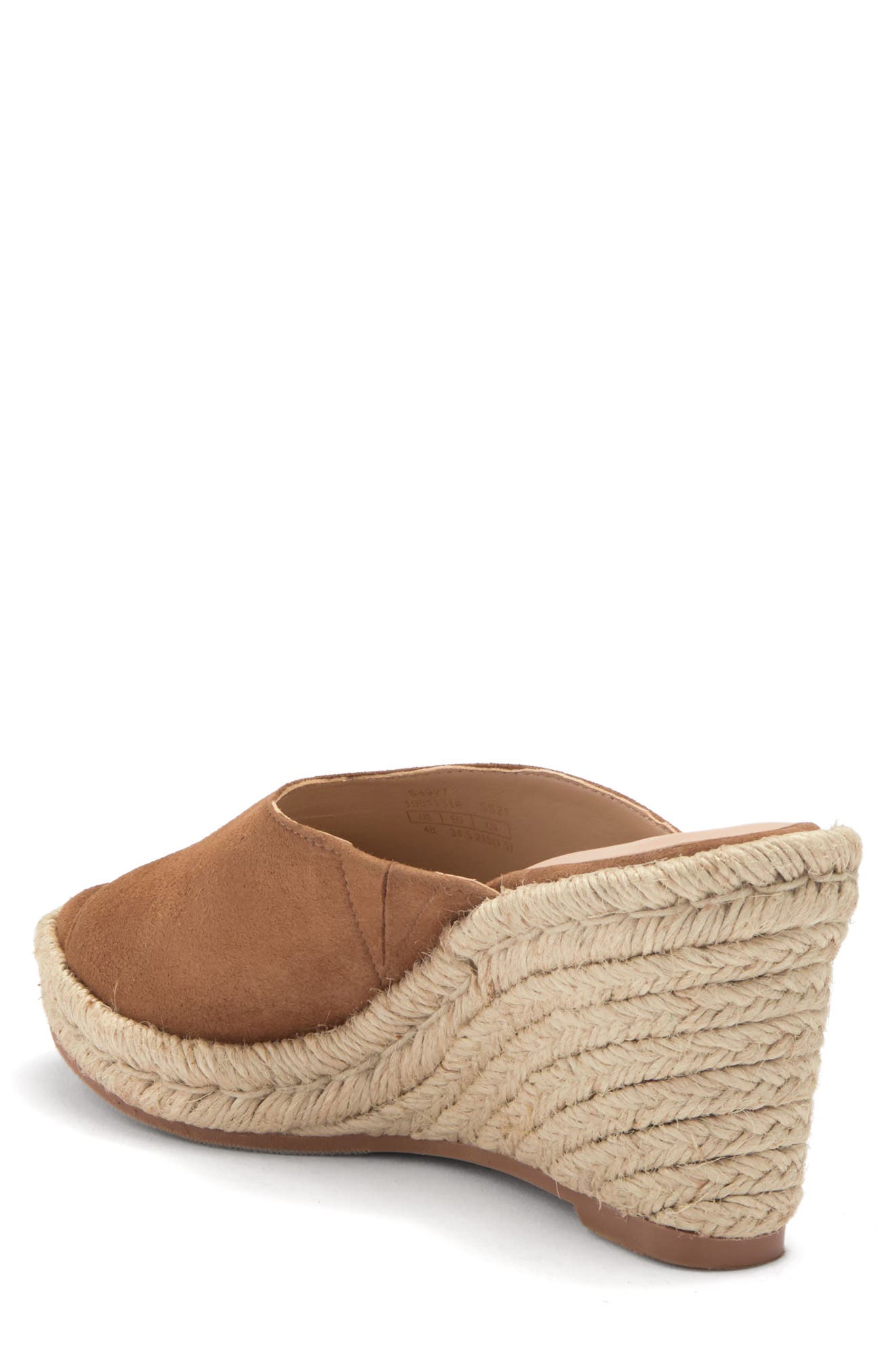Wonda Espadrille Wedge Sandal, Alternate, color, CAMEL