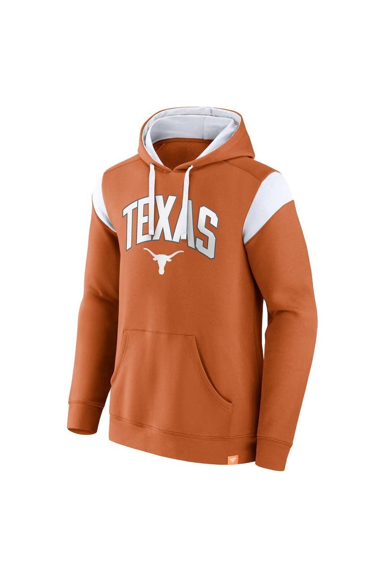 Men's Fanatics Branded Texas Orange Texas Longhorns Game Over Pullover Hoodie, Alternate, color, Burnt Orange