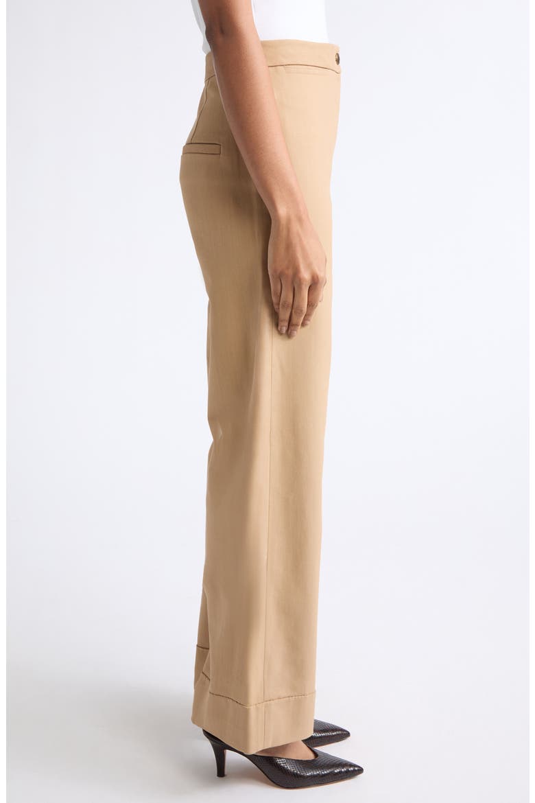 Darell High Waist Wide Leg Pants, Alternate, color, HERITAGE KHAKI