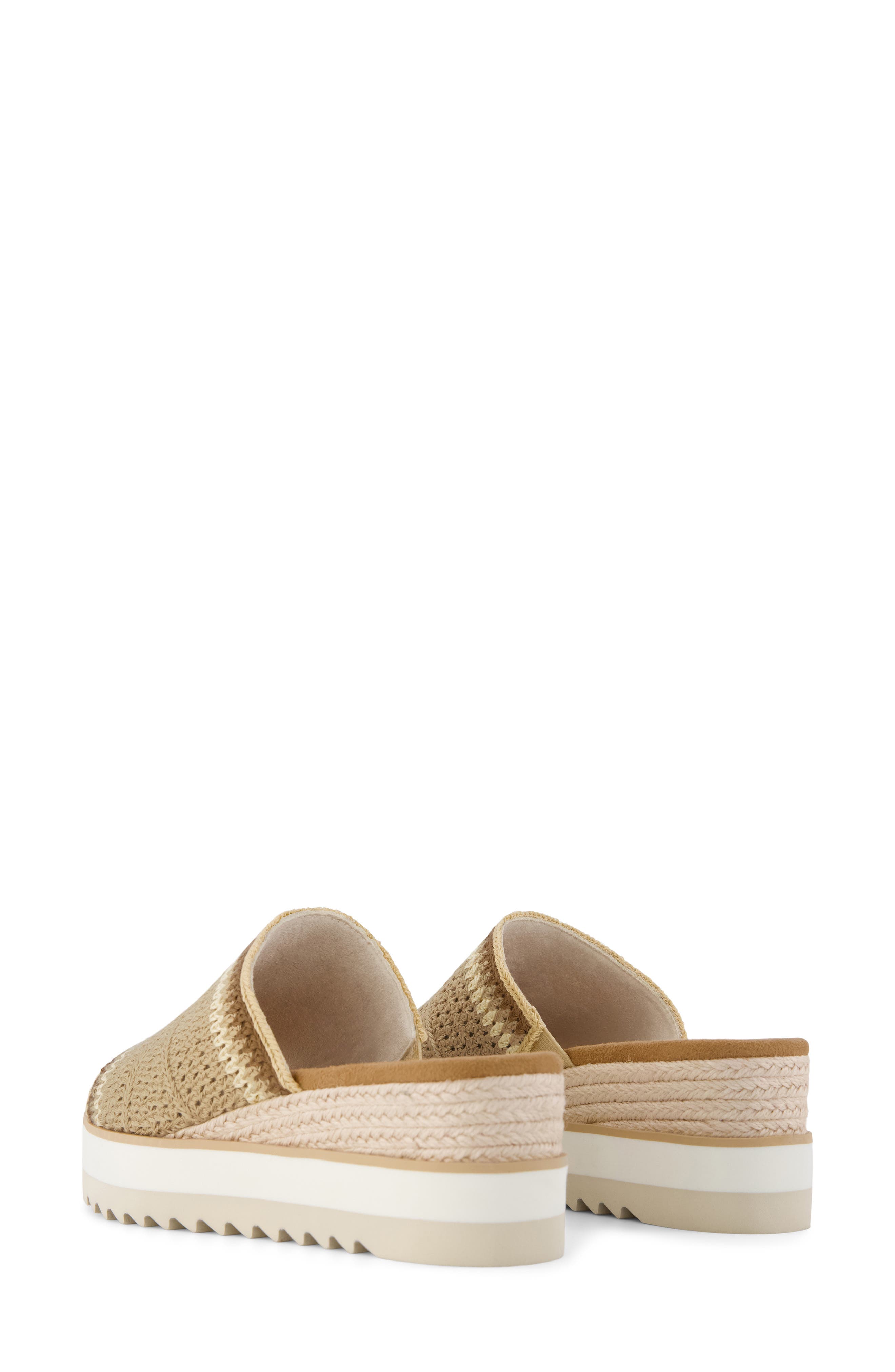 TOMS Dianam Platform Slide Sandal, Alternate, color, Dark Beige