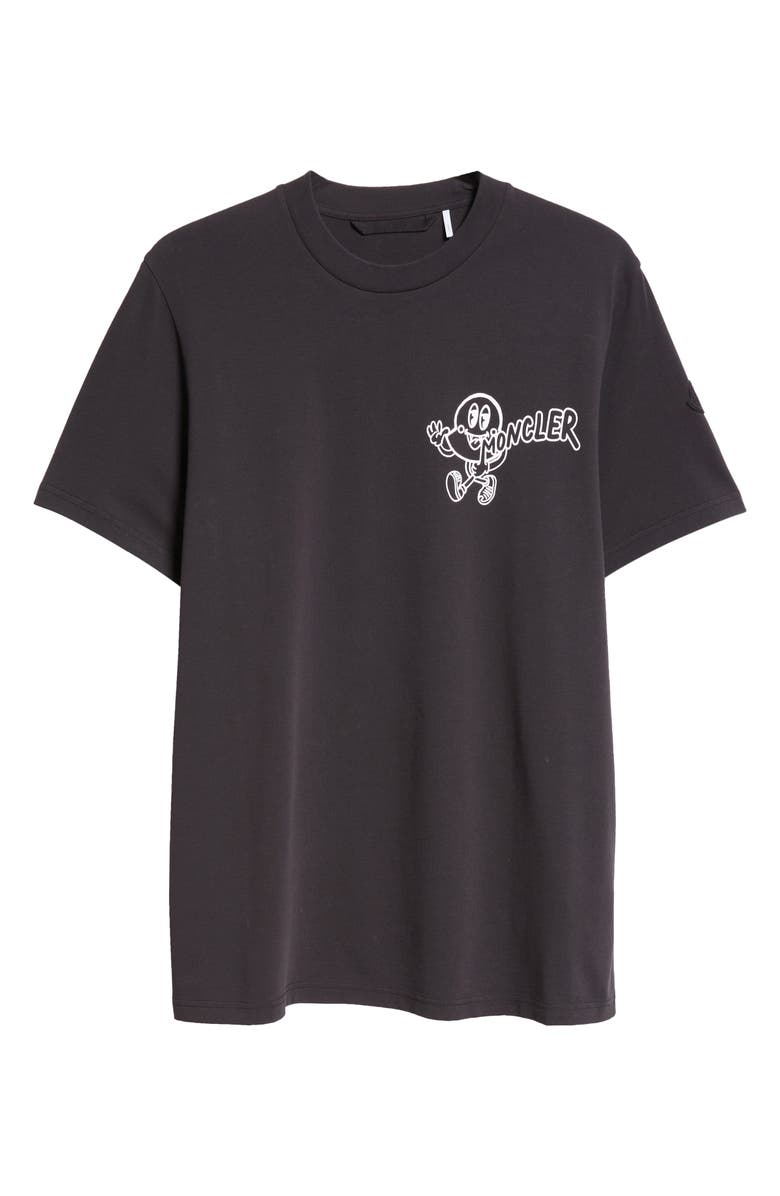 Moncler Cotton Graphic T-Shirt, Alternate, color, 
