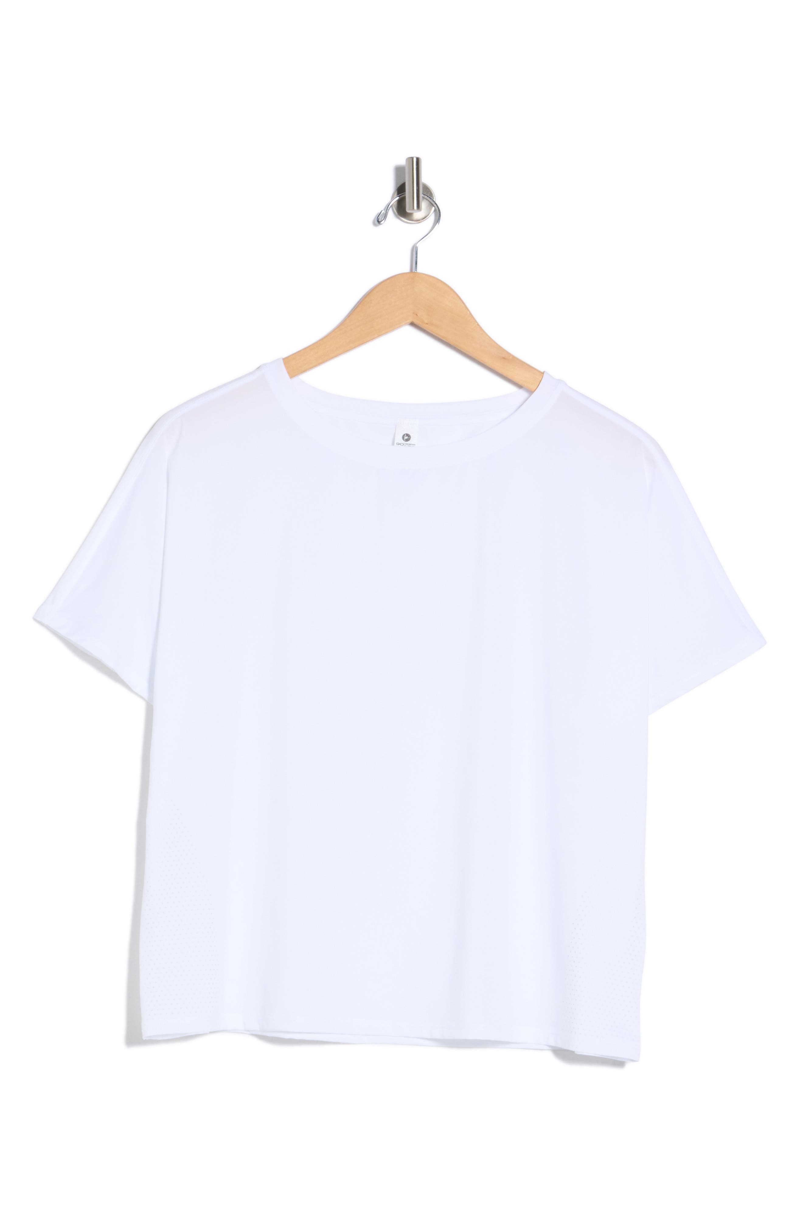 90 DEGREE BY REFLEX Dolman Sleeve Crop Active T-Shirt