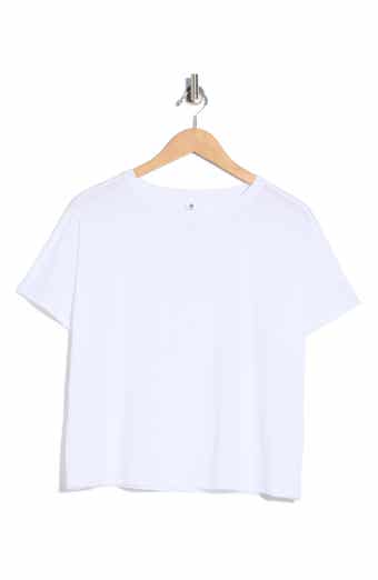 90 DEGREE BY REFLEX Dolman Sleeve Crop Active T-Shirt