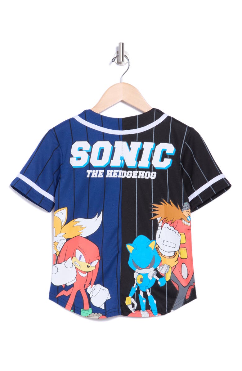 Freeze Kids' Sonic Split Baseball Jersey, Alternate, color, 