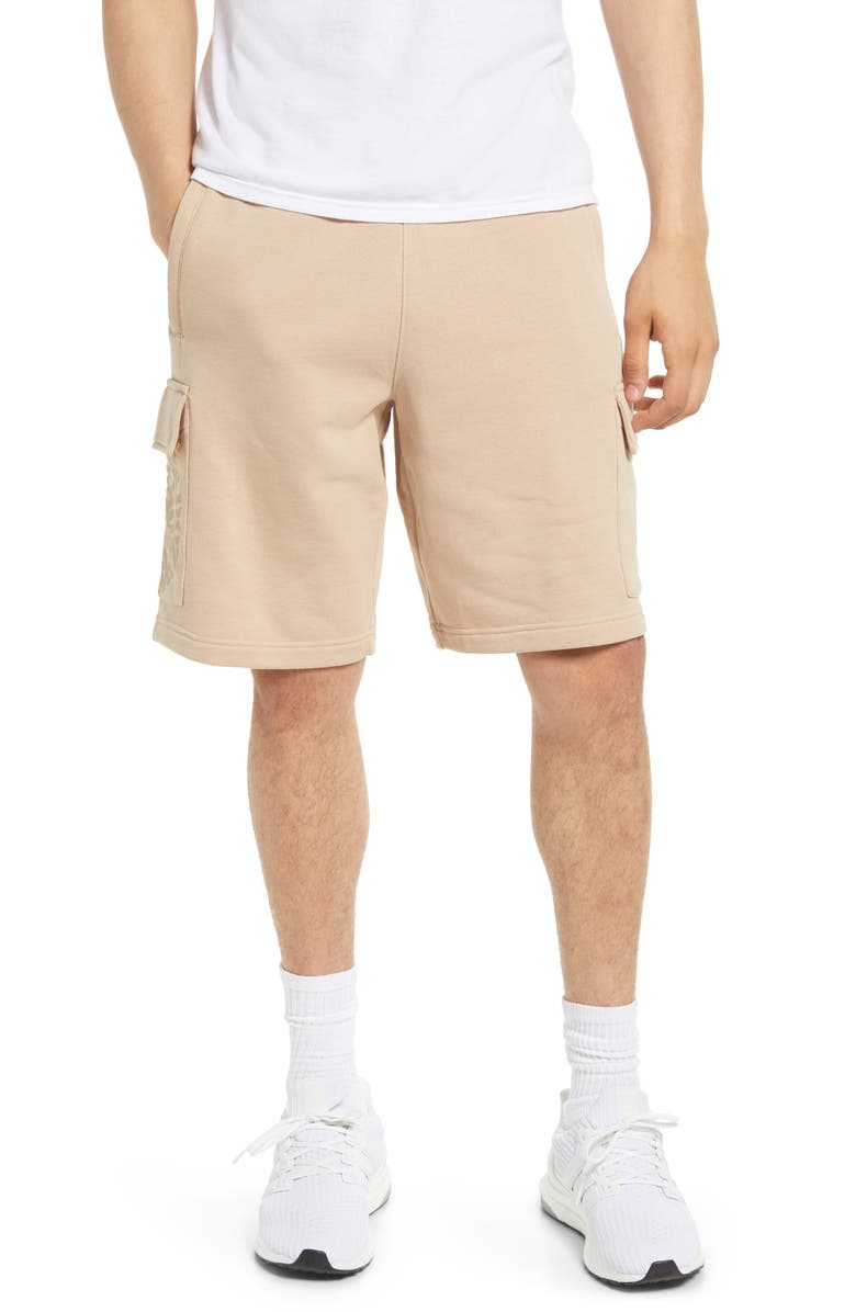 adidas Originals Ozworld Cotton Cargo Shorts, Main, color,
