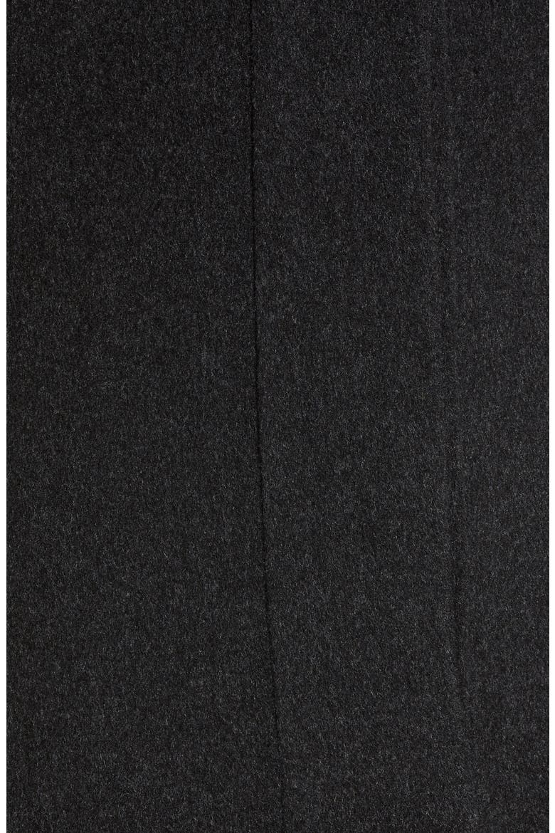 Stand Collar Wool Car Coat (Nordstrom Exclusive), Alternate, color, CHARCOAL