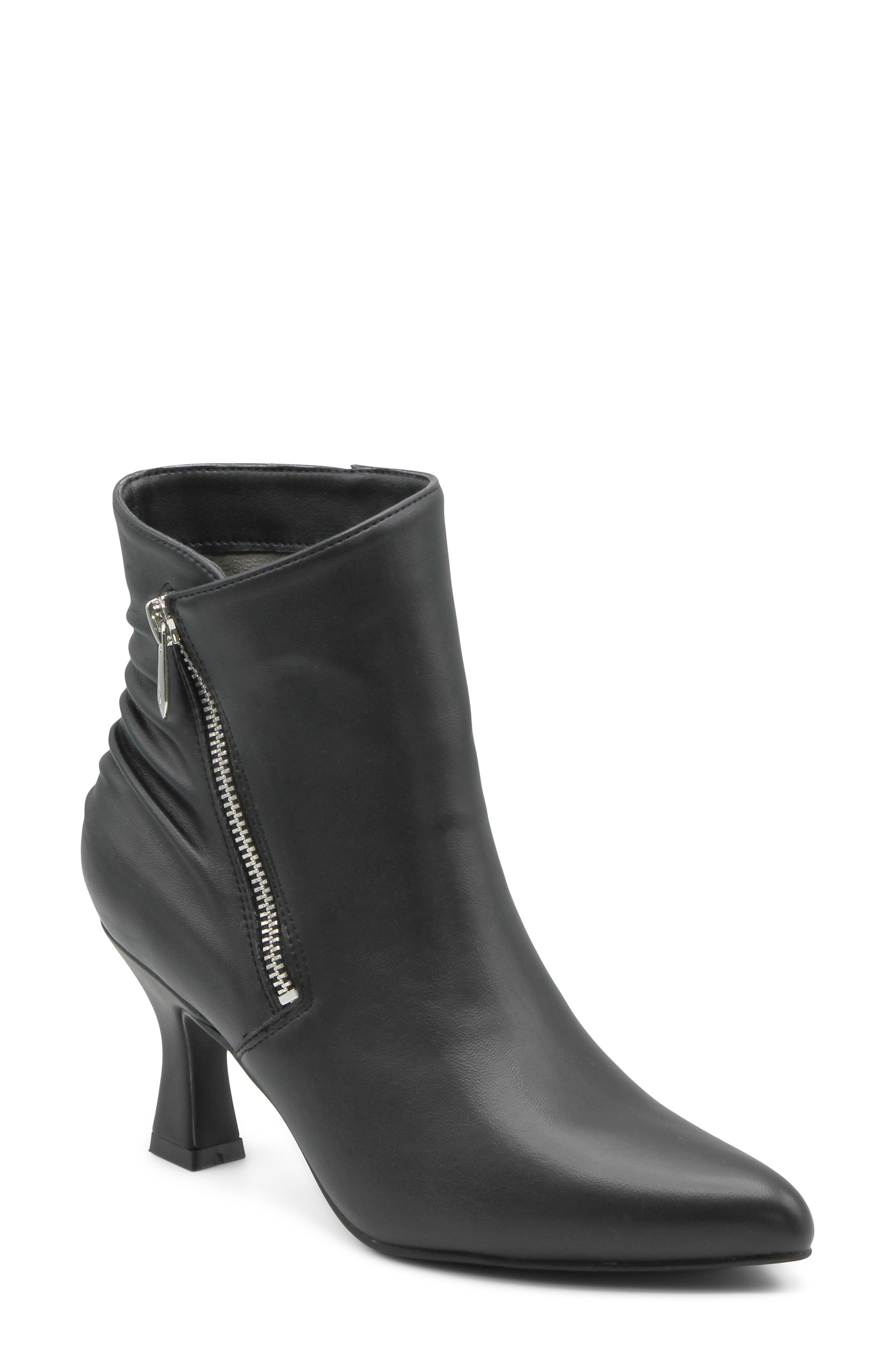 Scholar Faux Leather Bootie
