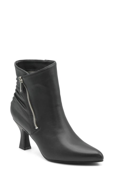 Scholar Faux Leather Bootie