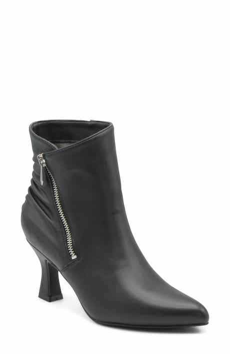 Scholar Faux Leather Bootie