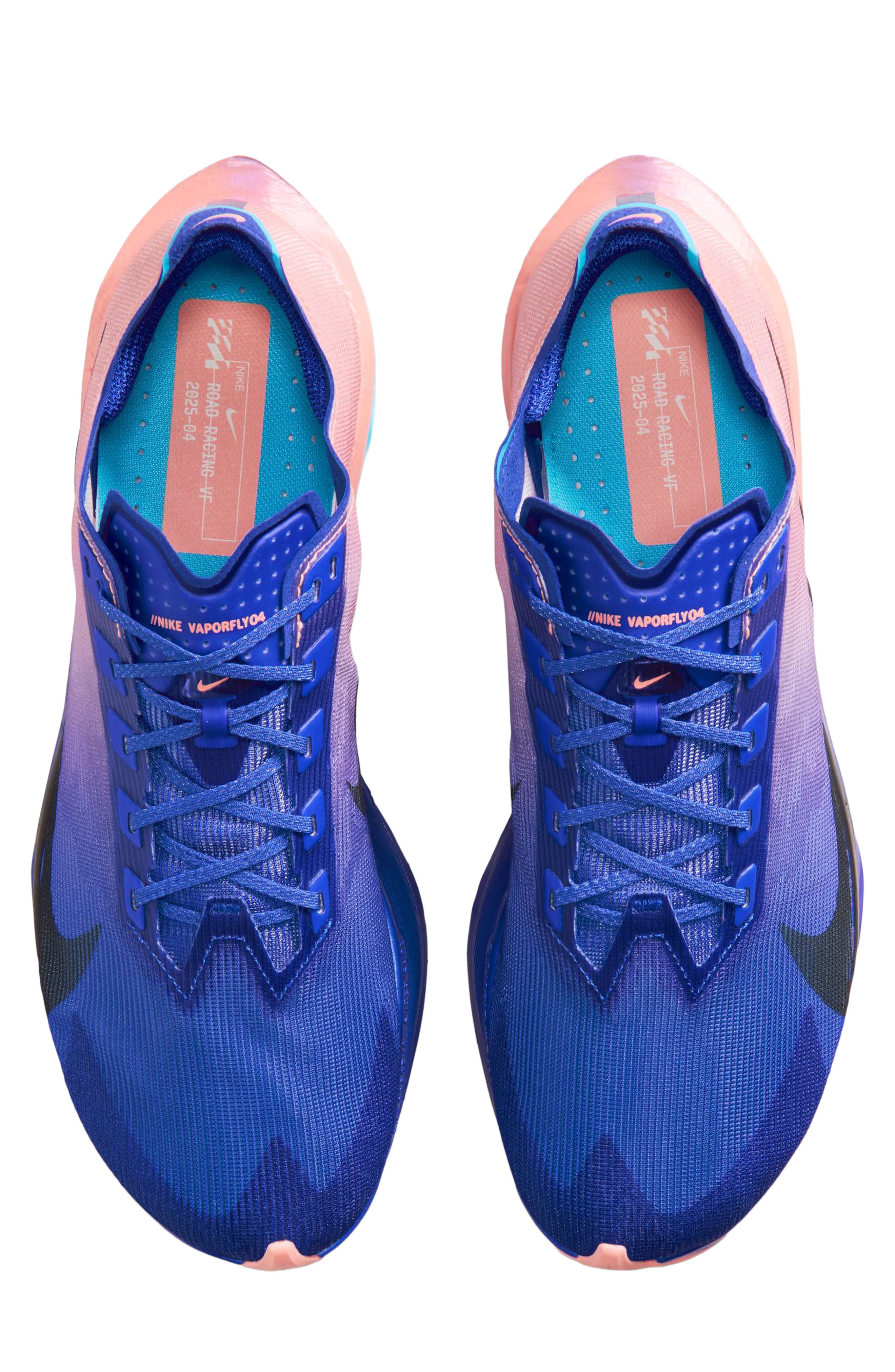 Vaporfly 4 Racing Shoe, Alternate, color, 400 RACBLU/WHITE