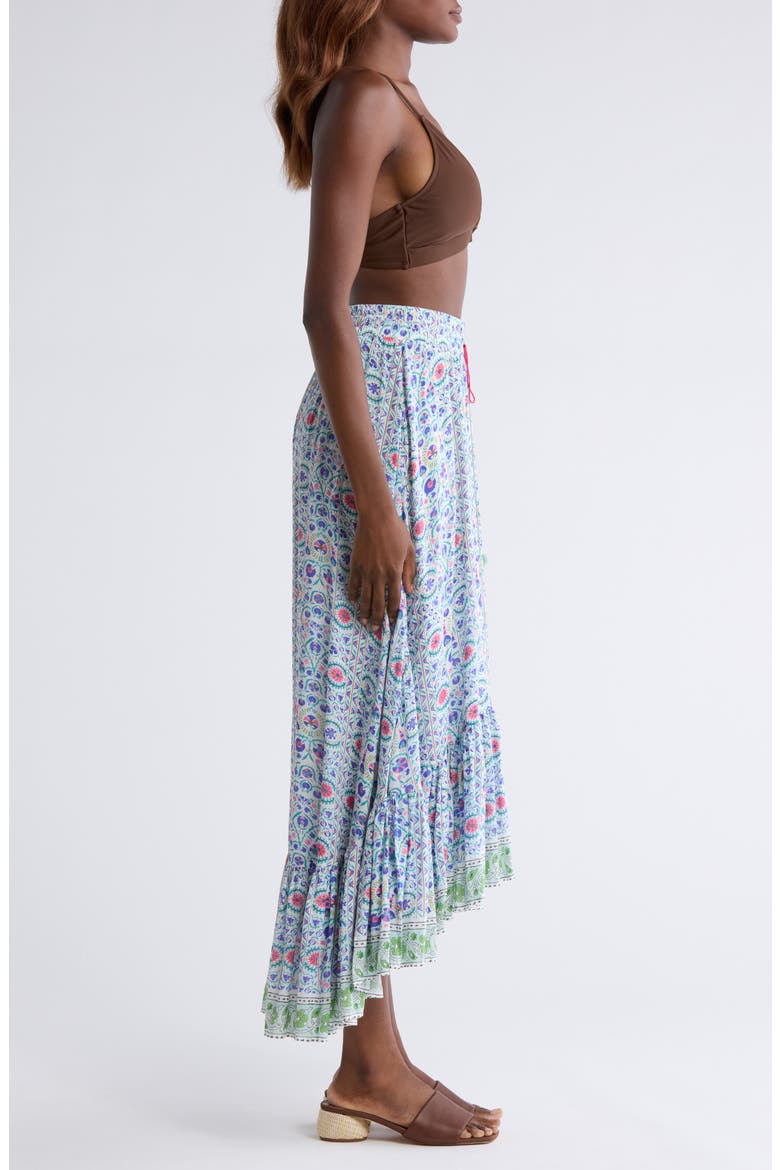 Margo Cover-Up High-Low Skirt, Alternate, color, LIGHT/ PASTEL BLUE