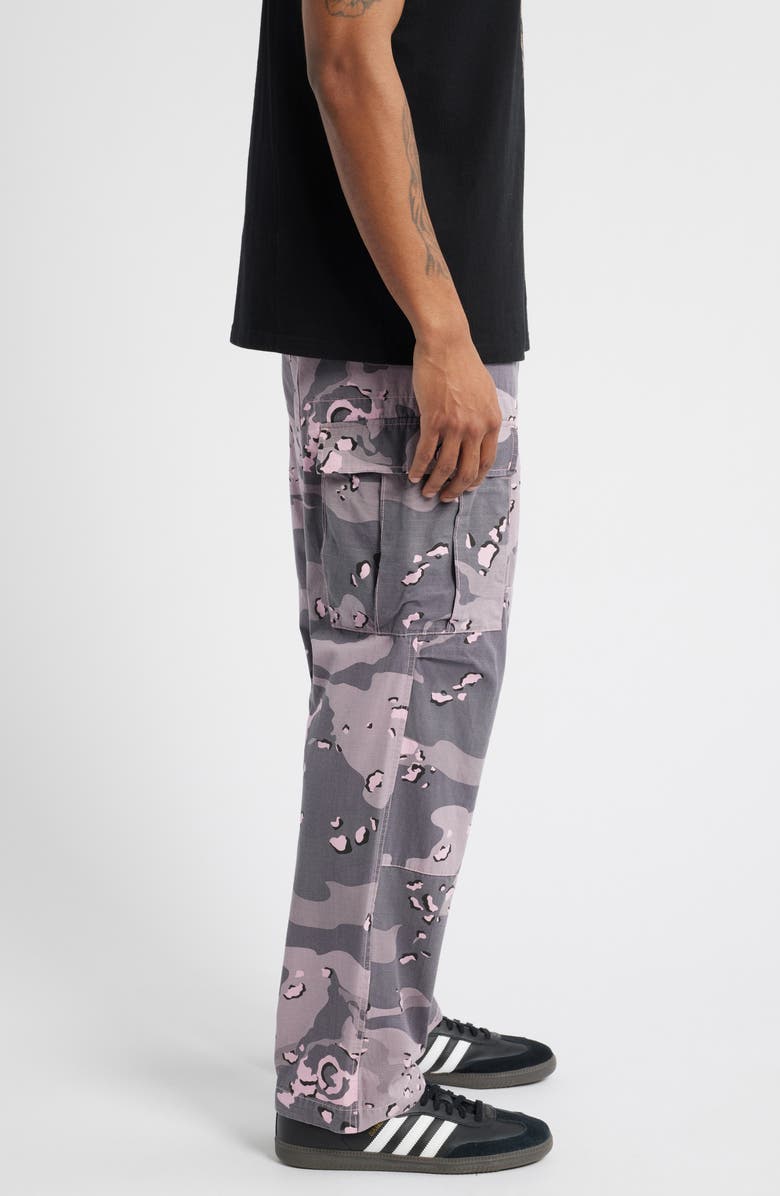 ICECREAM Dipped Camouflage Ripstop Cargo Pants, Alternate, color, Pink Nectar