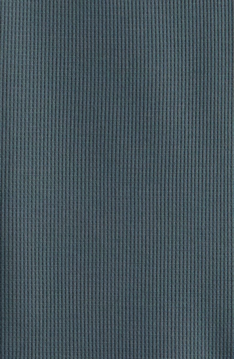 Nordstrom Kids' Two-Piece Henley Short Pajamas, Alternate, color, Black- Blue Skull Bone