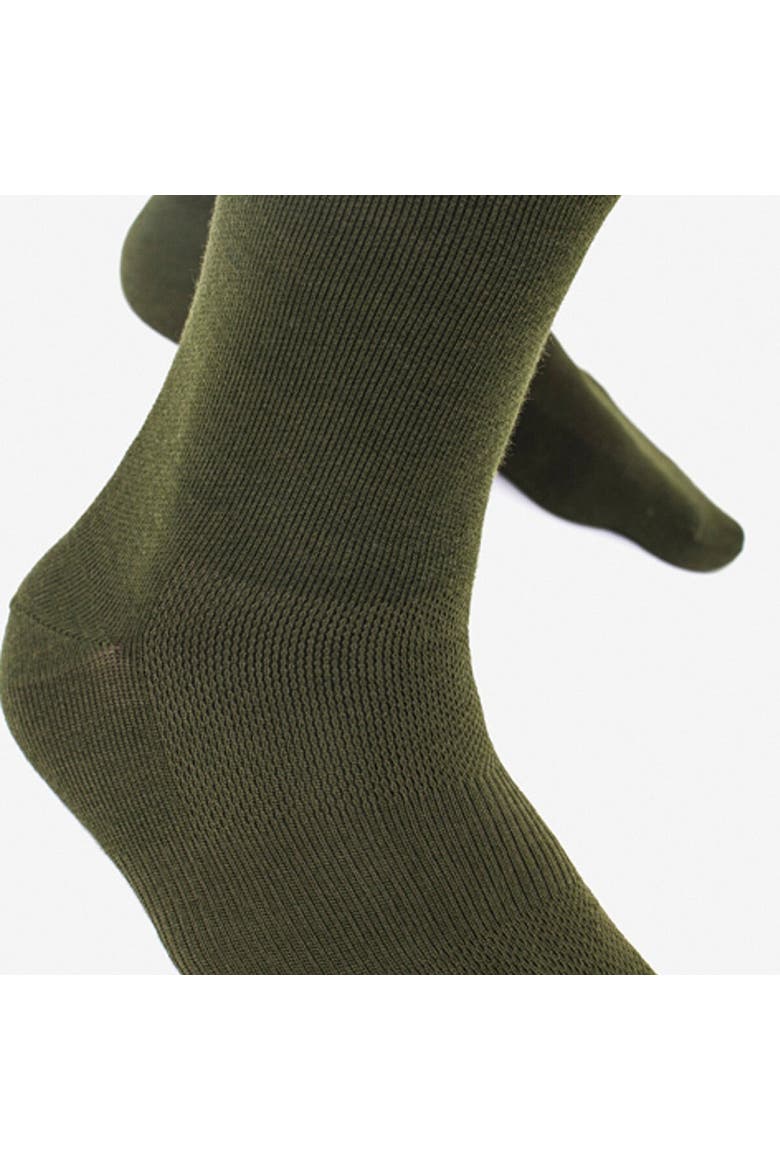 Essential Merino Socks, Alternate, color, Utility Green
