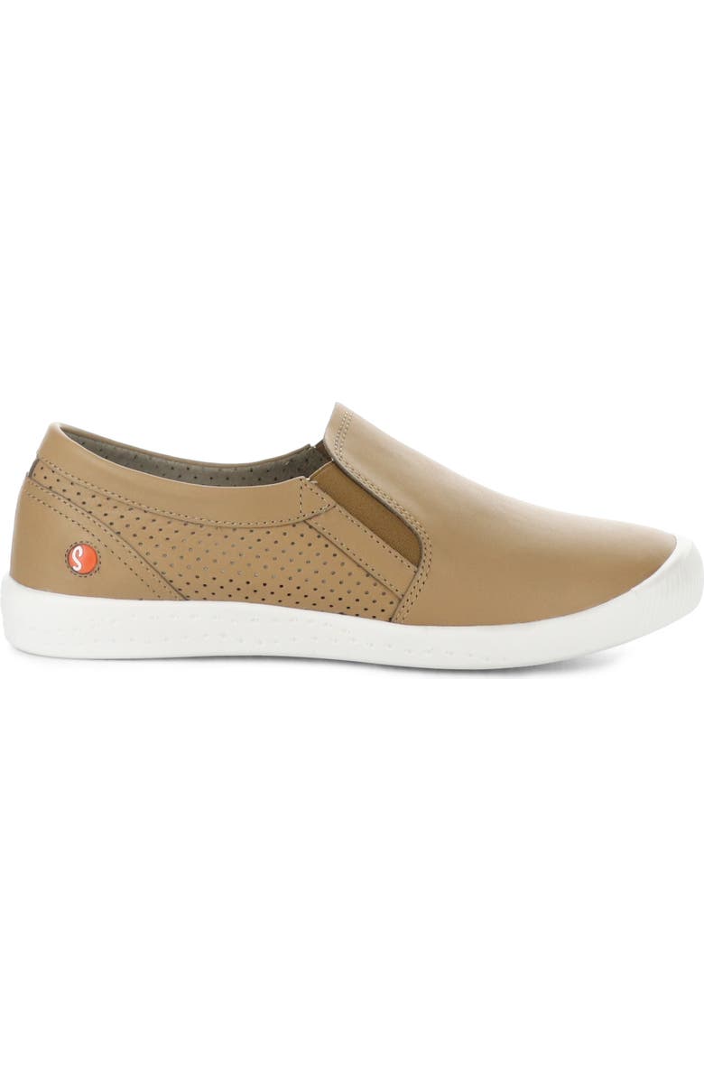 Softinos by Fly London Iloa Sneaker, Alternate, color, 012 Tan Smooth Leath