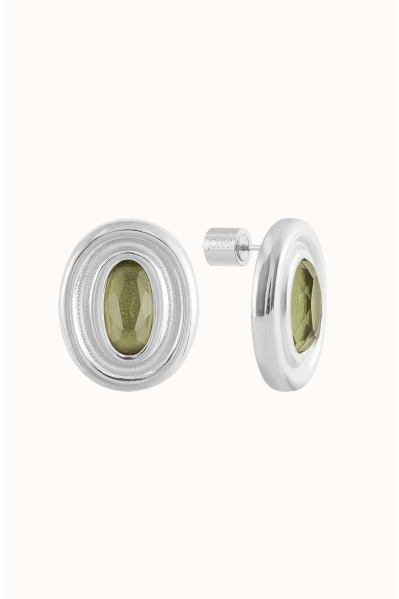 Willa Earrings, Main, color, Verdé White Silver