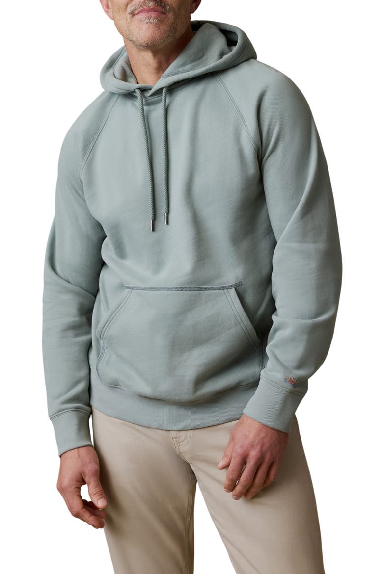 High Standard Organic Pima Cotton Blend Hoodie, Main, color, ASPEN GREEN