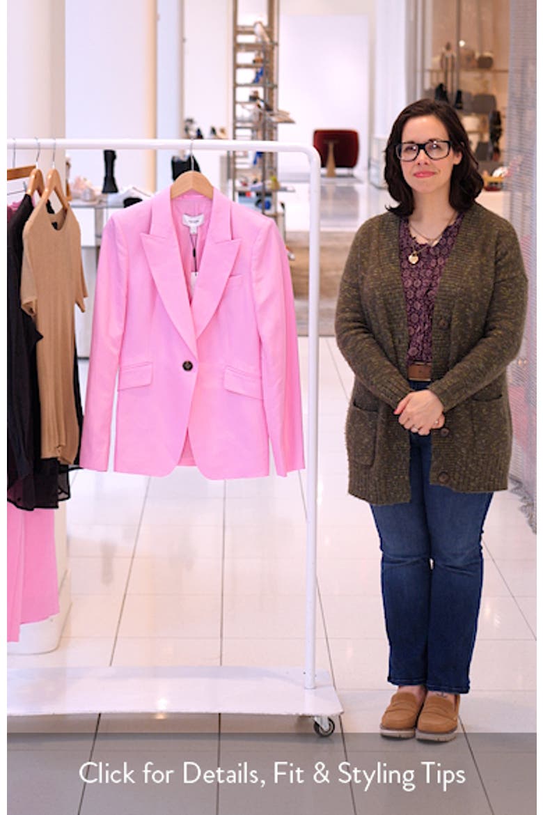 Raine One-Button Blazer video