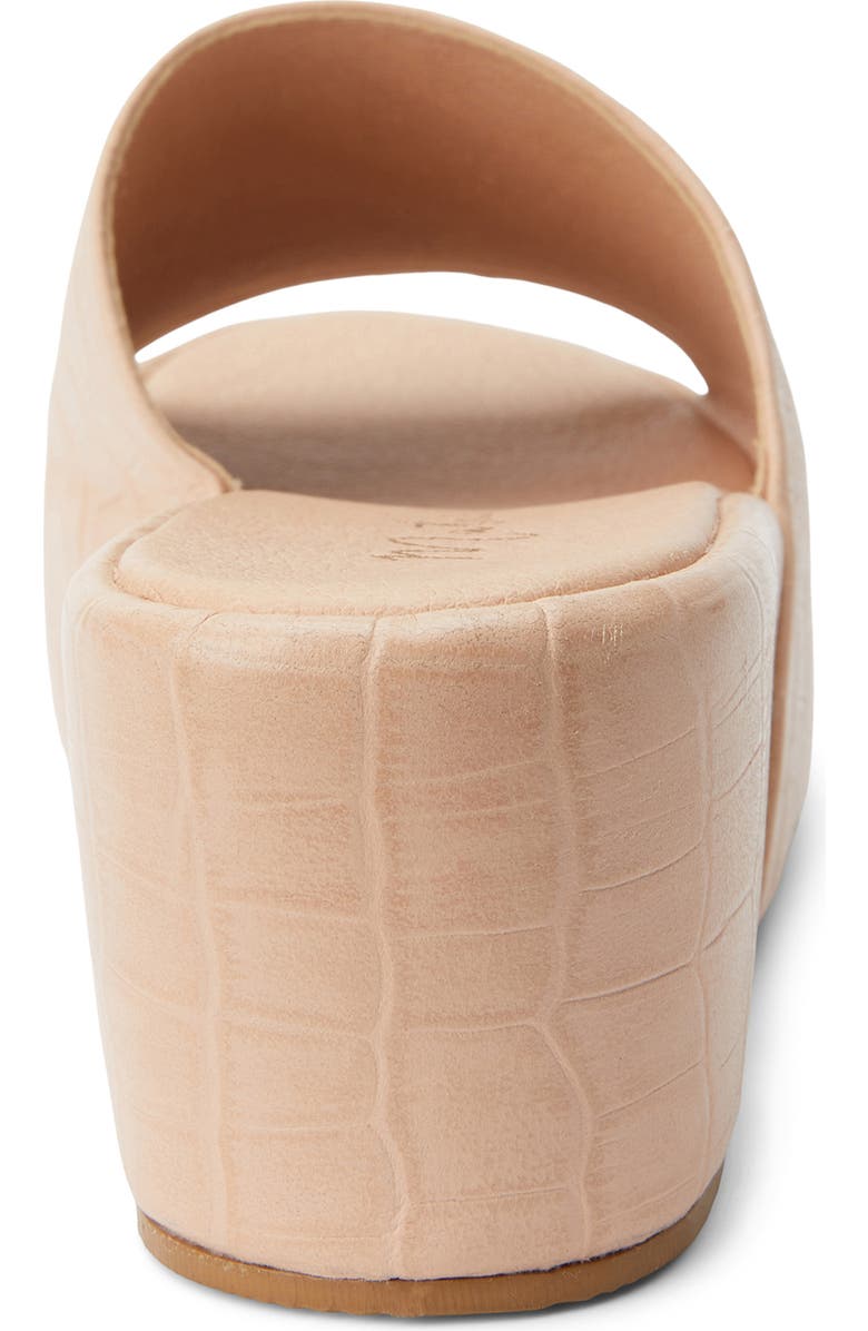 Matisse Frida Platform Sandal, Alternate, color, Natural Croc