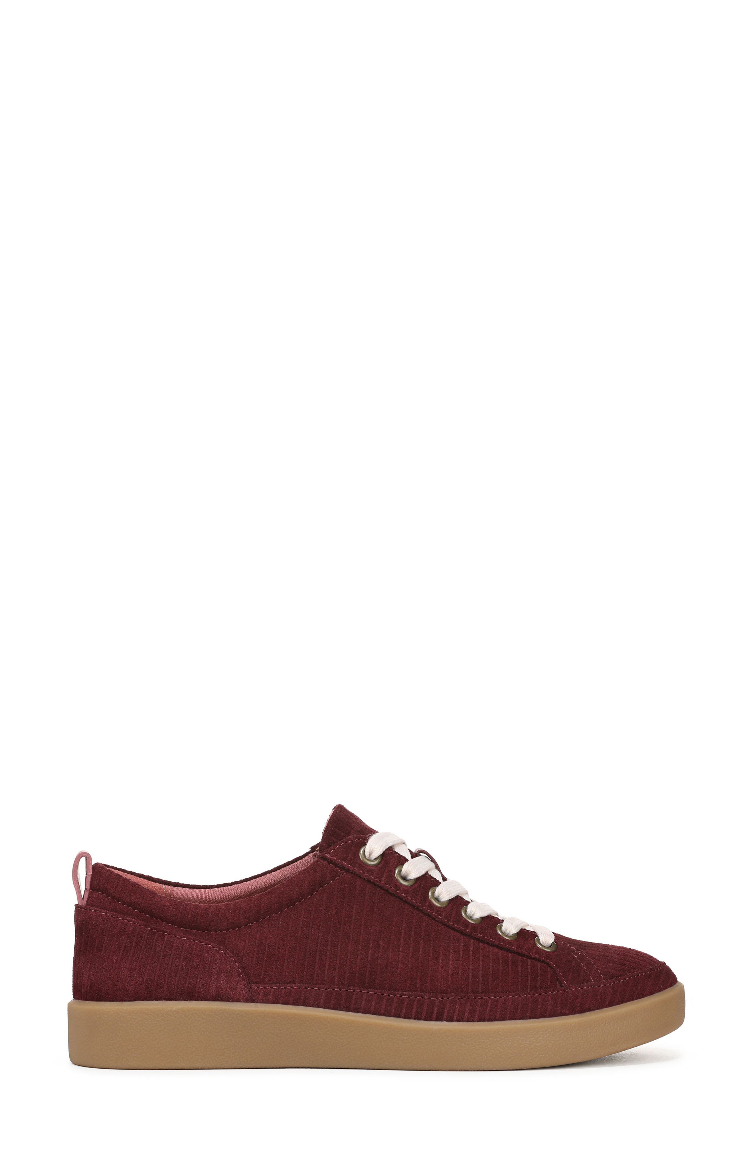 Vionic Winny Low Top Sneaker, Alternate, color, Cherry Jubilee