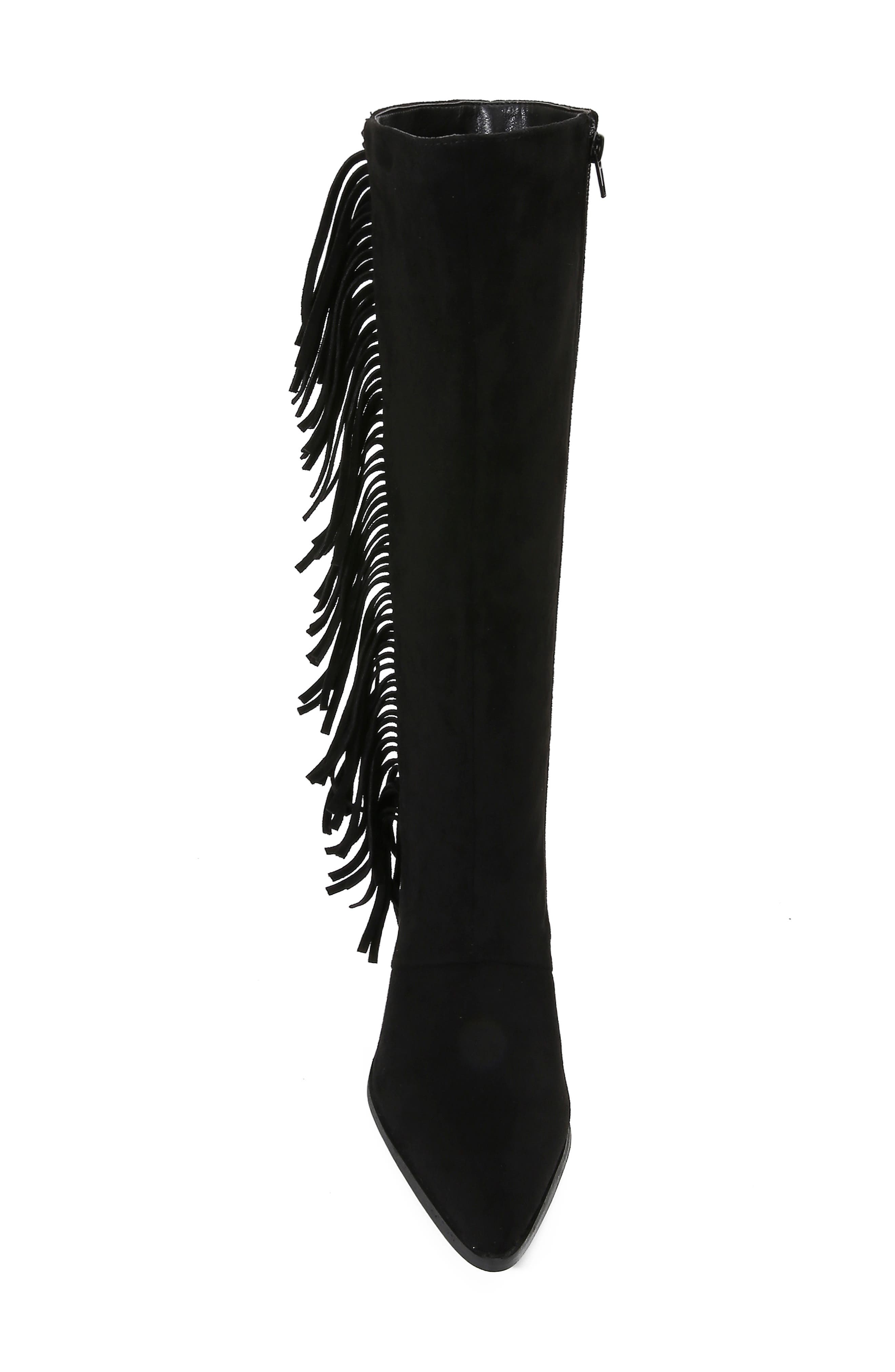 BERNESS Andri Fringe Boot, Alternate, color, Black